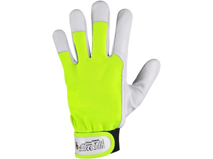 Rukavice CXS TECHNIK HV, kombinované, vel. 10